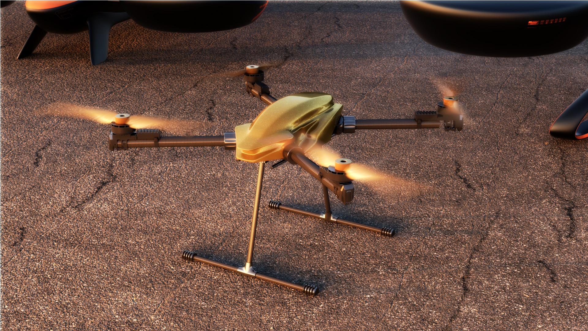 InSky Reach aircraft in scene view